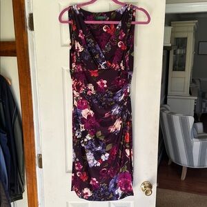 Ralph Lauren Purple Floral Dress